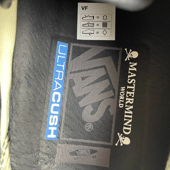 Vans Old Skool Bolt VI Mastermind Japan Black VN0007PRBLK, Kids’s size US 3.5 - Picture 3 of 9